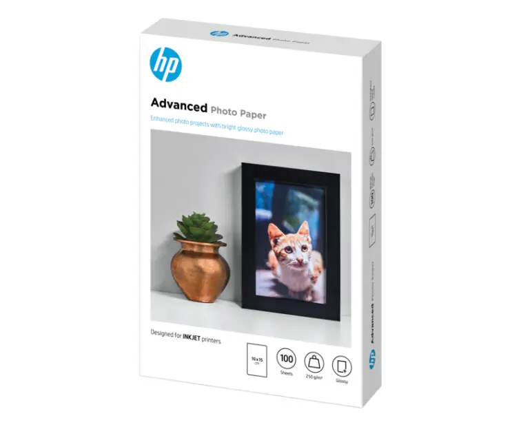 HP Papier photo 250 grammes brillant A3 20Q8697A